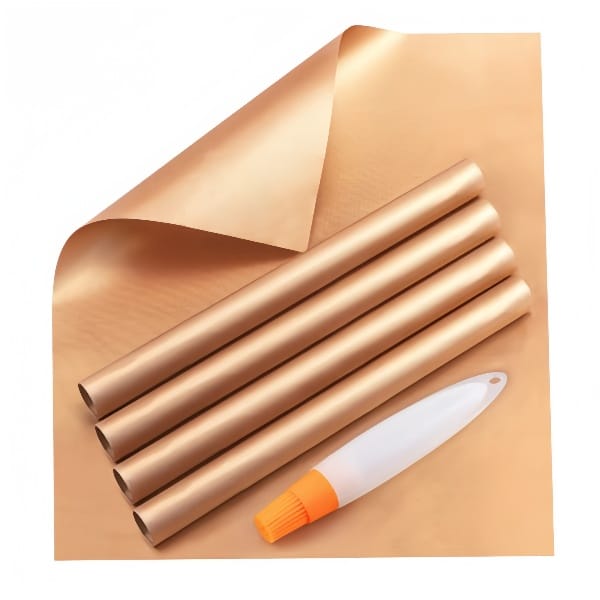 Copper PTFE Grill Mat