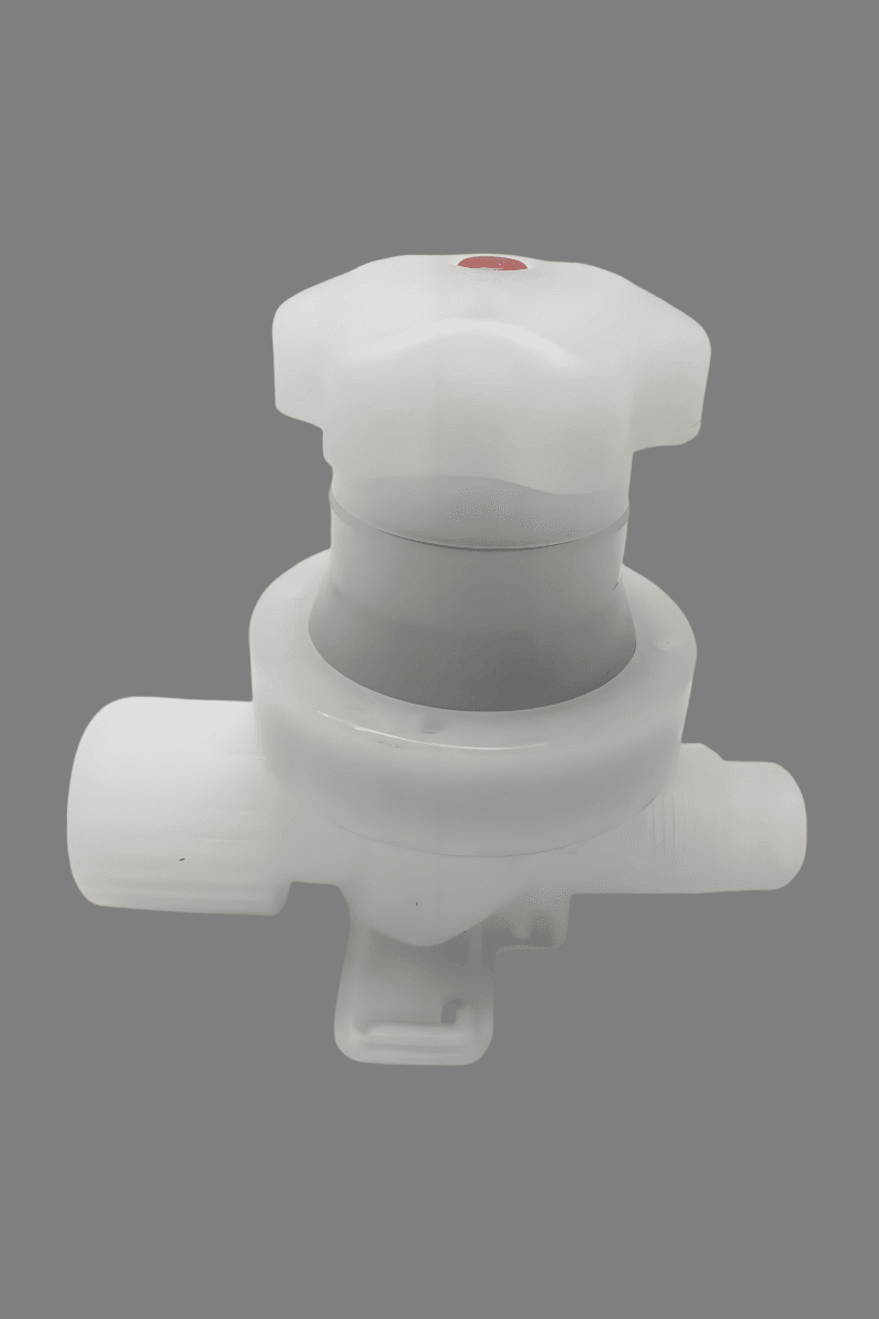 PFA Ball Valve Sulfuric Acid Chemical Resistance