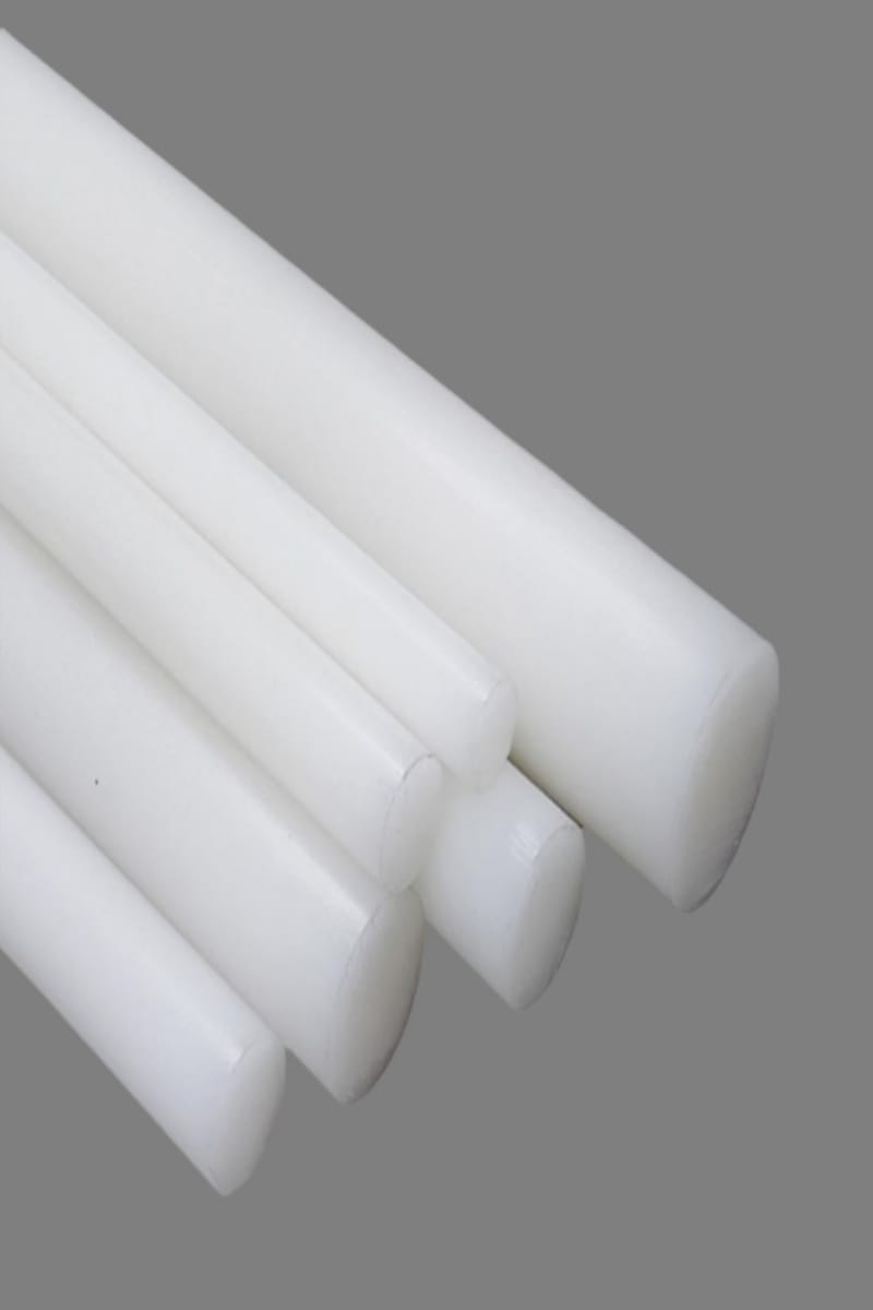 PVDF Rod Various Sizes Polyvinylidene Fluoride