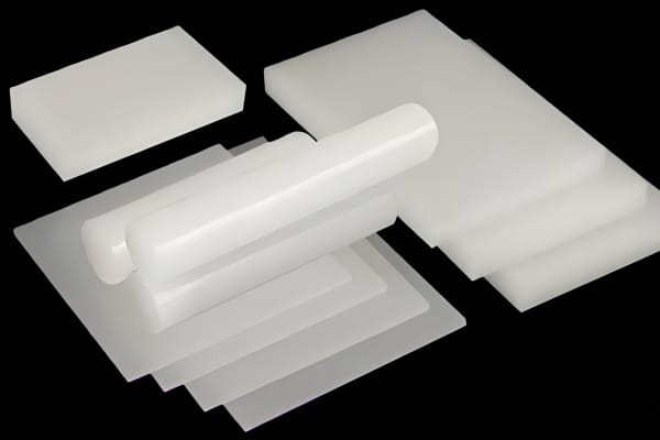 PCTFE plastic stock shapes - rods, sheets and films