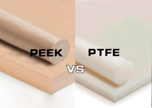 PEEK vs PTFE comparison chart properties